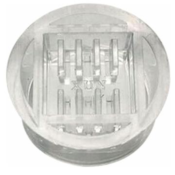 赋耘 一次性圆形水晶硬模（半格），225030018 Φ30×18mm 售卖规格：1包