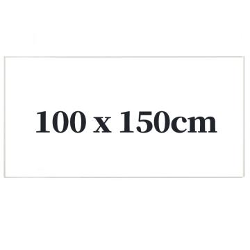 得力50008软铁白板，1500*1000*0.5mm(带胶)(白色) 单位：块