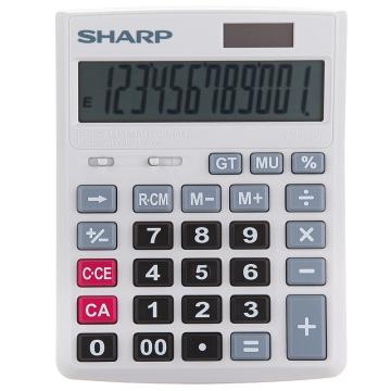 夏普/Sharp 常规商务办公计算器，CH-M12 WH (白色) 售卖规格：1个
