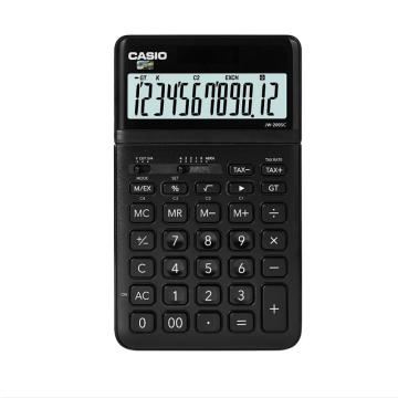 卡西欧/CASIO 商务办公计算器，JW-200SC-BK 黑色 售卖规格：1个
