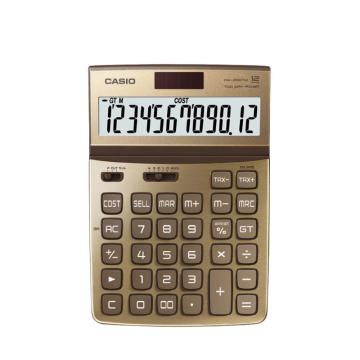 卡西欧/CASIO 计算器，DW-200TW-GD 尊贵金色 售卖规格：1个