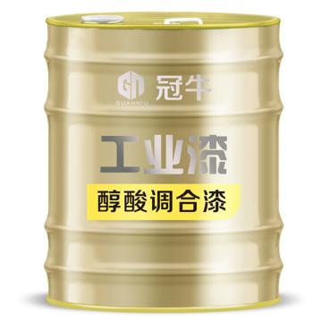 冠牛/GN 醇酸调和漆，醇酸调和漆，浅灰色，20kg/桶 售卖规格：20公斤/桶