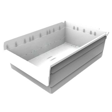 力王 货架物料盒，SF6420,白色 600×400×200mm,全新料,5个/箱,不含分隔片 售卖规格：1个