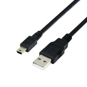 酷比客 USB2.0转接线/USB/A-MiniB/黑/3M