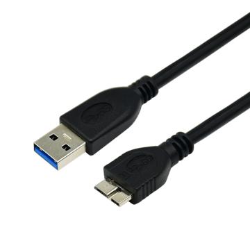 酷比客 USB3.0轉接線，LCCPUSB3AMCBK-3M /USB/AM-Micro/黑色/3M 售卖规格：1条