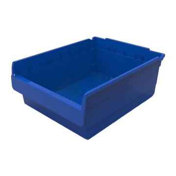 力王 货架物料盒，500*400*200mm，全新料，不含分隔片，SF5420-蓝色，单位：个