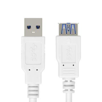 酷比客 USB3.0延长线，LCCPUSB3AMAFWH-3M /USB/AM-AF/白色/3M 售卖规格：1条