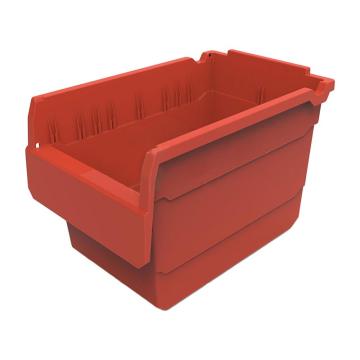 力王 货架物料盒，SF3220,红色 300×200×200mm,全新料,10个/箱,不含分隔片 售卖规格：1个