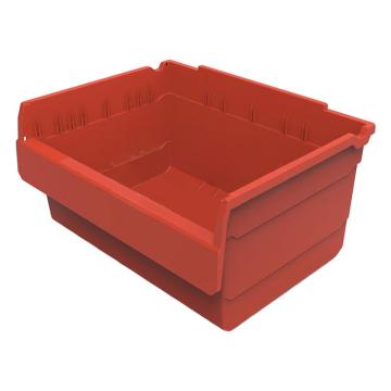 力王 货架物料盒，SF3420,红色 300×400×200mm,全新料,5个/箱,不含分隔片 售卖规格：1个