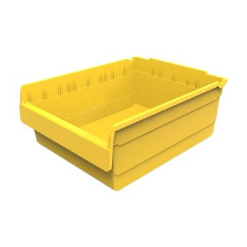 力王 货架物料盒，SF5420,黄色 500×400×200mm,全新料,5个/箱,不含分隔片 售卖规格：1个