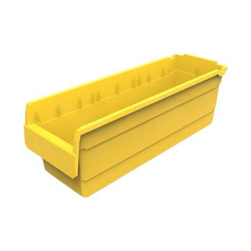 力王 货架物料盒，SF6220,黄色 600×200×200mm,全新料,10个/箱,不含分隔片 售卖规格：1个