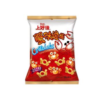 上好佳 休闲零食，蟹味逸族,75g*12袋 售卖规格：1箱