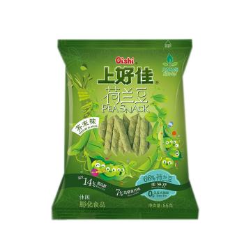 上好佳 休闲零食，荷兰豆，95g*12袋 芥末味 售卖规格：1箱