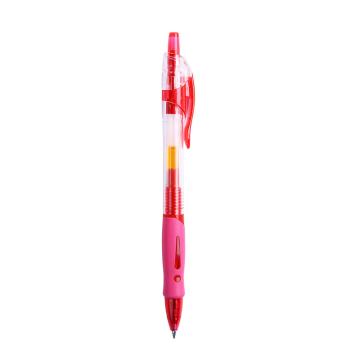 晨光 按置式中性笔，GP-1008 0.5mm 红色 (12支/盒) 售卖规格：1支