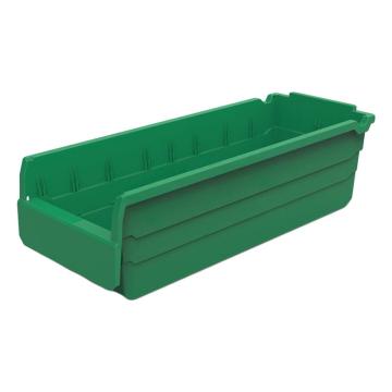 力王 货架物料盒，SF5215,绿色 500×200×150mm,全新料,10个/箱,不含分隔片 售卖规格：1个