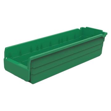 力王 货架物料盒，SF6215,绿色 600×200×150mm,全新料,10个/箱,不含分隔片 售卖规格：1个