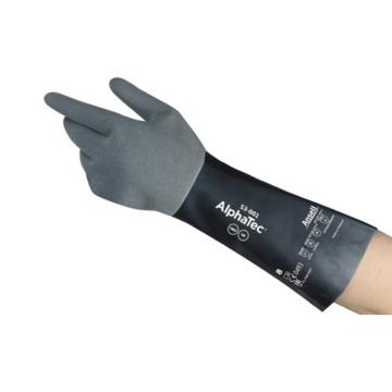 安思尔/Ansell 多层聚合物防化手套，53-001-10 丁腈+氯丁橡胶，AlphaTec 售卖规格：1副