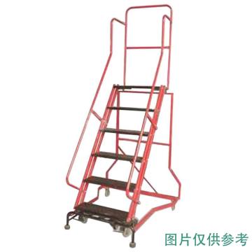 金锚 拆装式可移动登高平台梯，踏板数：8 额定载荷（KG）:110 平台工作高度（米）：2.08，HB4914G