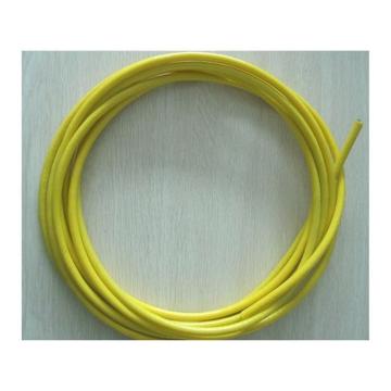 西域推荐 包塑钢丝绳，镀锌，内径Φ4mm，包塑后Φ5mm，黄色，1000米/卷