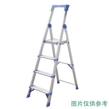 金錨 鋁合金高強度工作梯，踏板數：6 額定載荷（KG）:150 工作高度（米）：1.5，AO13-106
