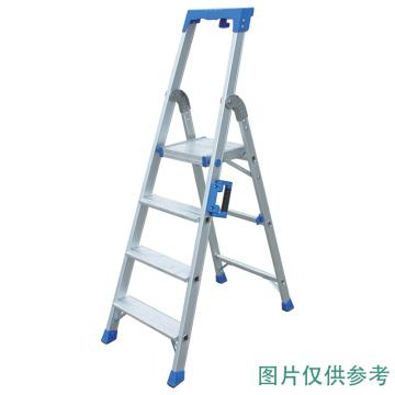 金錨 鋁合金高強度工作梯，踏板數：7 最大承重（KG）:260 工作高度（米）：1.60，AO19-107