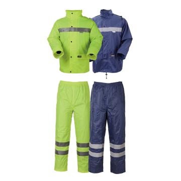 斯卡地尔 高警示雨衣，TH609P-M 荧光黄，防风防水，透气保暖 售卖规格：1件