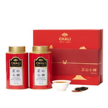 茶里/CHALI 正山小种礼盒，200g 100g/罐 售卖规格：2罐/盒