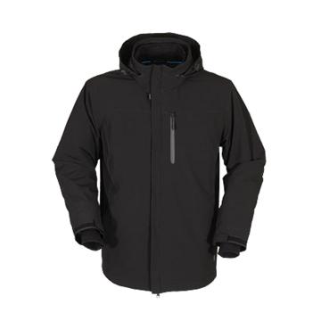 斯卡帝爾 沖鋒衣棉服，防風防寒服，新雪麗暖絨，黑色，PC17TM804BL-3XL