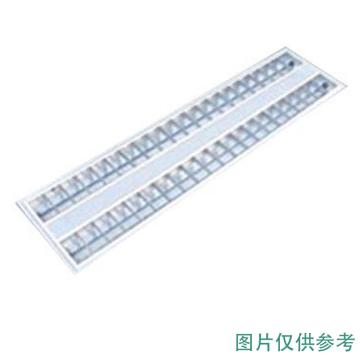 津达 LED T5格栅灯盘，JD214 含光源 2×14W 双端，白光，T型龙骨，298×1198mm 售卖规格：2个/箱