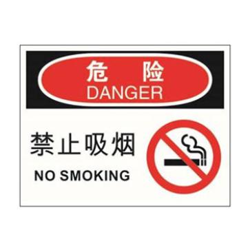 Blive 火灾消防类危险标识危险-禁止吸烟，PP板，250×315mm，BL-PP-32088 售卖规格：1包