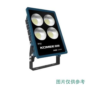 科明 LED投光灯，K系列 四灯头 400W 黄光 IP65户外防水 售卖规格：1个