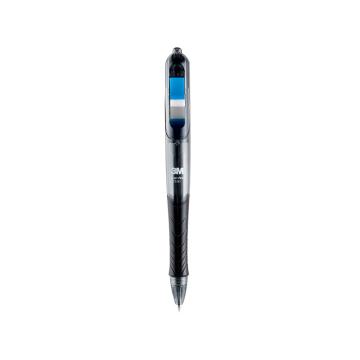 3M 中性笔，694-BL 蓝色 抽取指示标签中性笔备考笔 蓝色标签 售卖规格：1支