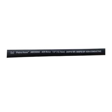 帕卓 水气管，三元乙丙橡胶, 1/2"黑色10米 12.7*22mm,-40℃ 到100℃,300PSI 售卖规格：10米/卷