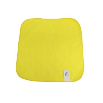 FBK 超细纤维毛巾，510440-4 38*40cm 黄色 12条/包 售卖规格：1包