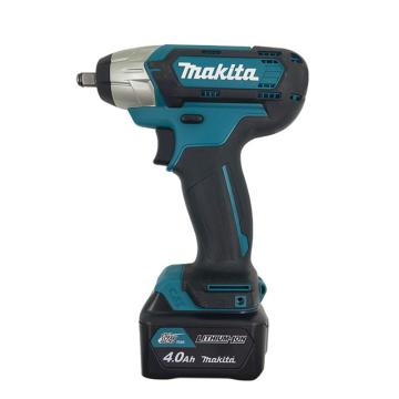 牧田/makita 充电式冲击扳手，TW140DSAJ ，最大扭矩140Nm，3/8寸，适用M8-M16,12V 2.0Ah电池两电一充 售卖规格：1台