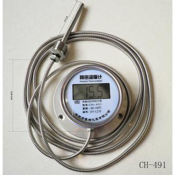 春辉 数字温度计，CH-491 量程0-200℃,连接线2m长,探杆长度10cm,螺纹M27*2 售卖规格：1个