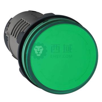 施耐德电气 XA2EV塑料系列指示灯，XA2EVB3LC AC/DC24V 绿色 售卖规格：1个