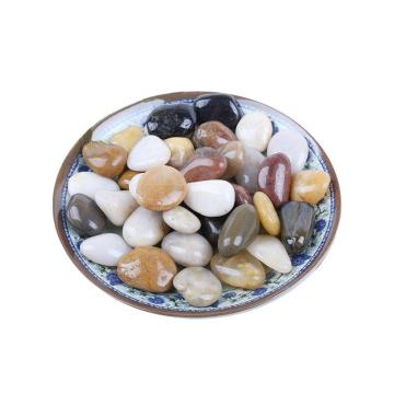 安赛瑞 鹅卵石（5kg），500063，高抛五彩石石径1-3cm 售卖规格：1包