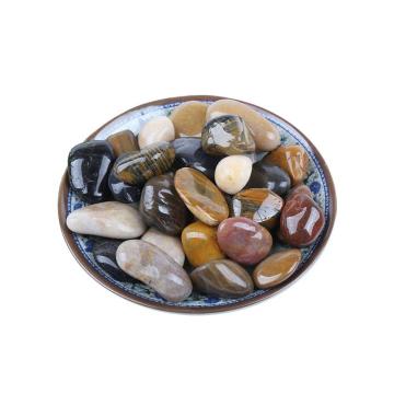 安赛瑞 鹅卵石（5kg），500064，高抛五彩石石径2-4cm 售卖规格：1包