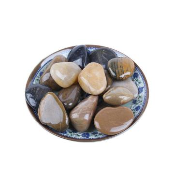 安赛瑞 鹅卵石（5kg），500065，高抛五彩石石径4-7cm 售卖规格：1包