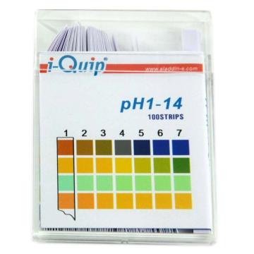 芯硅谷 广泛pH试纸 pH值变色范围：1-14 类型：册装，I5723-01-12EA 售卖规格：12盒/箱