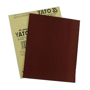 易尔拓/YATO 棕刚玉干磨砂纸，YT-8354 230*280mm，120# 售卖规格：50片/包