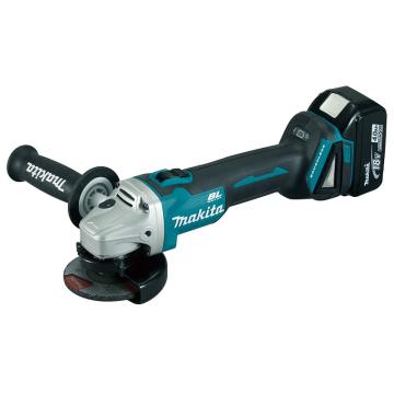 牧田/makita 充电式角向磨光机打磨机角磨机，DGA404STJ ，盘径100mm4寸，18V5.0Ah两电一充 售卖规格：1台