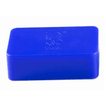 三灵/3lab 蓝色性长方形软模，25mm×17mm×35mm 售卖规格：12个/盒
