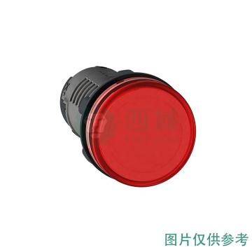 施耐德电气 XA2EV塑料系列指示灯，XA2EVF4LC AC110V 红色 售卖规格：1个