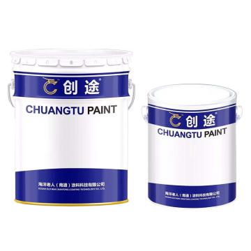 创途/CHUANGTU 维修维护专用丙烯酸聚氨酯面漆，银粉,22kg/组 售卖规格：1KG