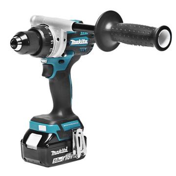 牧田/makita 充电式无刷冲击起子电钻，DHP486RTJ ，最大夹持13mm，130/65Nm，18V 5.0Ah电池两电一充 售卖规格：1台