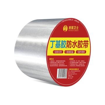 房屋卫士 铝箔光面丁基胶胶带，FWWS-A0005 尺寸:1.0mm*150mm*5m 售卖规格：1卷