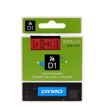 DYMO 商用D1电子标签带，SC40917 红底/黑字 9mm*7m 售卖规格：1卷