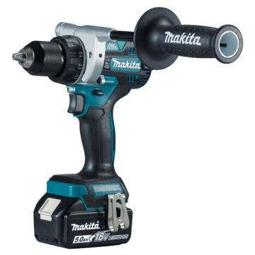 牧田/makita 充电式无刷起子电钻，DDF486RTJ ，夹持13mm，硬扭/软扭130/65Nm，18V 5.0Ah电池两电一充 售卖规格：1台